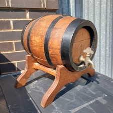 Decorative wooden barrel for sale  LITTLEHAMPTON