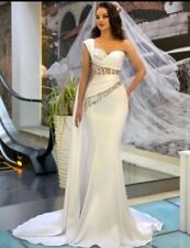 Evening dress. white for sale  COVENTRY