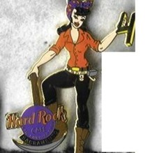 Hard Rock Sacramento 4º. Broche de garçonete de aniversário, usado comprar usado  Enviando para Brazil