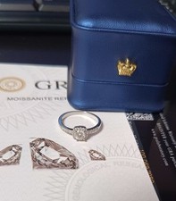 Anello con diamanti usato  Roma