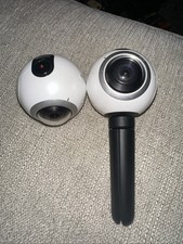 2 câmeras de vídeo Samsung Gear 360 graus alta resolução VR SM-C200 brancas comprar usado  Enviando para Brazil