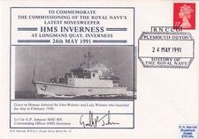 Navy cover commissioning for sale  DUNOON