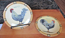 Plates roosters pottery for sale  Mountain Home