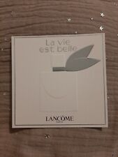 Carte Parfumée - Perfume Card . Lancôme - La vie est  belle segunda mano  Embacar hacia Argentina