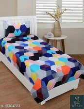 Lençol de cama abstrato algodão indiano com 1 fronha comprar usado  Enviando para Brazil
