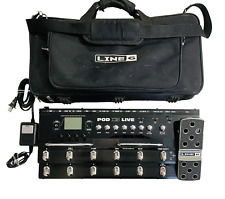 Line 6 POD X3 LIVE Pedal Multi-Efeitos Vem Com Bolsa De Transporte E Adaptador De Energia comprar usado  Enviando para Brazil