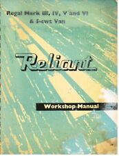 Reliant regal mk3 for sale  ALFRETON