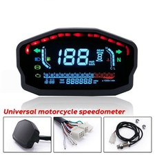 Velocímetro digital LCD motocicleta odômetro tacômetro medidor KM/H universal comprar usado  Enviando para Brazil