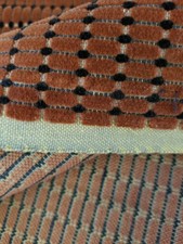 Tecido de veludo vintage ferrugem e estofado preto 26" X 27" comprar usado Tecido de veludo vintage ferrugem e estofado preto 26" X 27" comprar usado  Enviando para Brazil