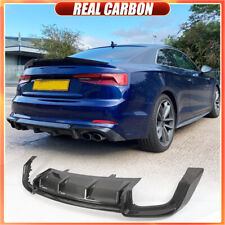 Spoiler labial difusor traseiro carbono real para Audi S5 A5 B9 Sline 2017-2020, usado comprar usado  Enviando para Brazil