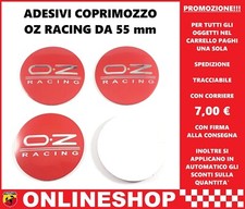 Adesivi coprimozzo racing usato  Catanzaro
