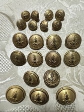 Bottoni dorati vintage usato  Fisciano