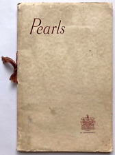 Usado, Original Vintage Catalogue GOLDSMITHS & SILVERSMITHS - JEWELRY - PEARLS - 1930s comprar usado  Enviando para Brazil