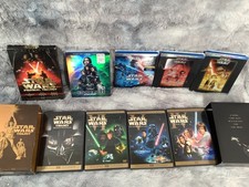 Star Wars Complete Saga Collection – Episodes I–IX + Rogue One DVD & Blu-ray Lot comprar usado Star Wars Complete Saga Collection – Episodes I–IX + Rogue One DVD & Blu-ray Lot comprar usado  Enviando para Brazil