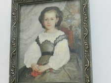 Vintage framed mlle for sale  Lowell