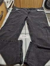 Black denim jeans for sale  DEESIDE
