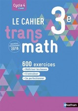 Cahier transmath joel d'occasion  France