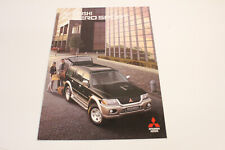 MITSUBISHI PROSPEKT PAJERO SPORT 9/2002 - BROCHURE - NL comprar usado  Enviando para Brazil