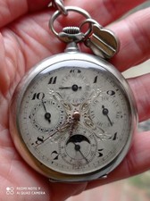 Montre gousset acier d'occasion  Douvres-la-Délivrande