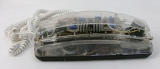 Telefone com fio Lenoxx Sound transparente See-Through Tech botão - Funciona! comprar usado  Enviando para Brazil