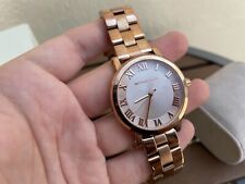 Relógio feminino Michael Kors MK3561 ouro rosa aço inoxidável com caixa comprar usado  Enviando para Brazil