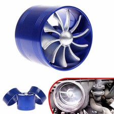 Supercharger único para carro turbina turbo carregador filtro de ar ventilador de entrada economia de combustível comprar usado  Enviando para Brazil