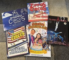 Lot circus programmes for sale  CHRISTCHURCH