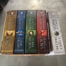 thrones book set game 5 for sale thrones book set game 5 for sale Los Angeles