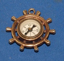 Antique brass fob for sale  EGHAM