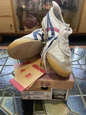 Tênis Asics Onitsuka Tiger México 66 Feminino US9 Branco Azul Marinho Rosa + Caixa comprar usado  Enviando para Brazil