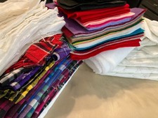 Usado, Lote de Sucatas de Tecido de Costura - Flanela, Feltro, Batidas - Mais de 4 libras comprar usado  Enviando para Brazil
