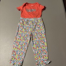 Simple Joys By Carter's Baby Girl 2 peças conjunto com calças lavadas novo sem etiquetas comprar usado Simple Joys By Carter's Baby Girl 2 peças conjunto com calças lavadas novo sem etiquetas comprar usado  Enviando para Brazil