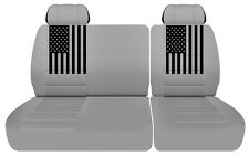 Capas de assento de caminhão compatíveis com 1988 a 1994 Chevrolet C/K 1500 prata 40/60 banco dividido comprar usado  Enviando para Brazil