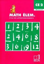 Mathématiques ce2. manuel d'occasion  Hennebont