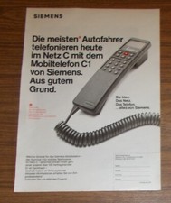 Seltene werbung siemens gebraucht kaufen  Legden