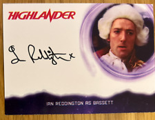 Highlander movie autograph for sale  UK