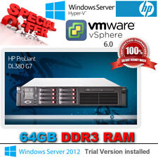 Usado, HP ProLiant DL380 G7 2x X5670 2.93GHz 12CORE CPU 64GB DDR3 P410i 4x146GB SAS 15K comprar usado  Enviando para Brazil