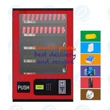 Máquina de venda automática de lanches com 5 slots para moedas somente dinheiro montadas em alimentos/bebidas/lanches comprar usado  Enviando para Brazil