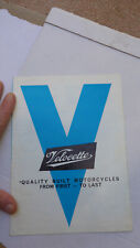 Velocette motorcycle range for sale  ILFORD