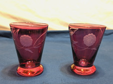 Vintage set cranberry for sale  Middleburg