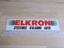 Autocollant elkron systemes d'occasion  Toulon-