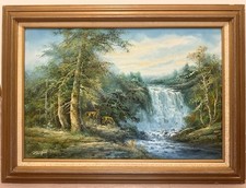 Danford landscape oil for sale  LONDON