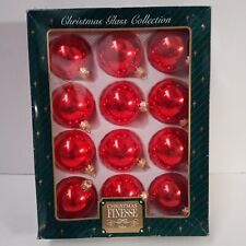 Christmas finesse glass for sale  WOLVERHAMPTON