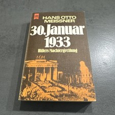 Hitlers machtergreifung januar gebraucht kaufen  Koblenz