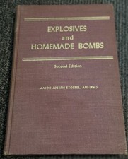 Explosives and Homemade Bombs by Major Joseph Stoffel Second Edition 1972 comprar usado  Enviando para Brazil