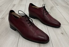 Sapatos sociais Oxford masculinos Guidomaggi couro elevador italiano 43 EUA 10 comprar usado  Enviando para Brazil