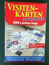Visitenkarten programm erstell gebraucht kaufen  Kempen