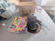 Skull incense burner for sale  BOLTON