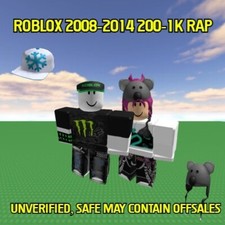 Roblox IDADE 2008-2014 COM GARANTIA 200-1k RAP/VALOR AC PODE CONTER VENDAS comprar usado  Enviando para Brazil