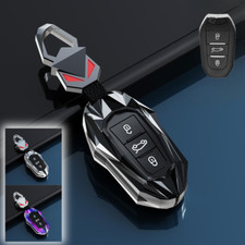 Capa chave de carro liga de zinco silicone para Peugeot Citroen Opel DS 308 4008 C4 comprar usado  Enviando para Brazil